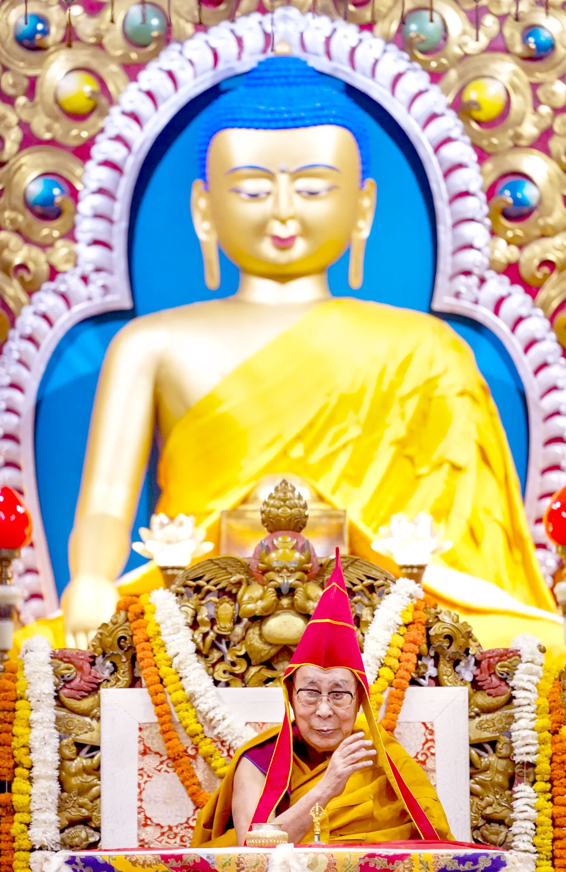 I hope to live another 30-40 years: Dalai Lama.
